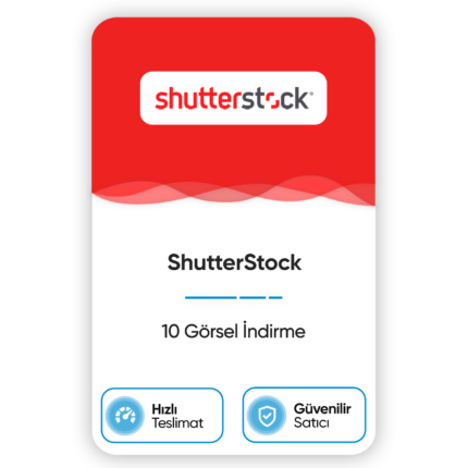 ShutterStock – 10 Görsel İndirme